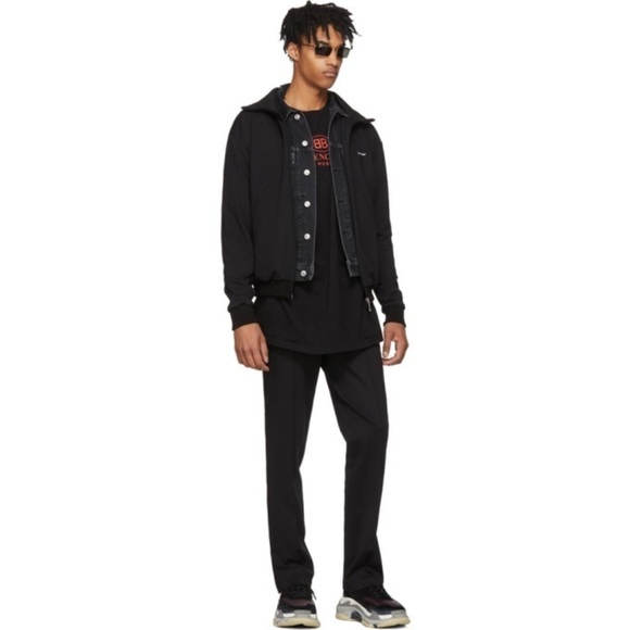 Balenciaga Black Tracksuit Jacket - Picture 3 of 13